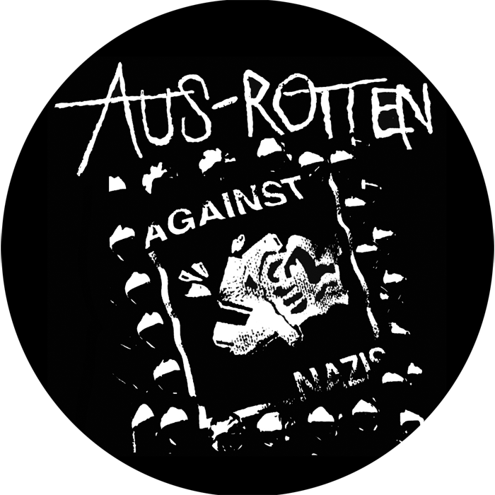 AusrottenfucknazisympathyNEU Aus-Rotten - Fuck Nazi Sympathy Button