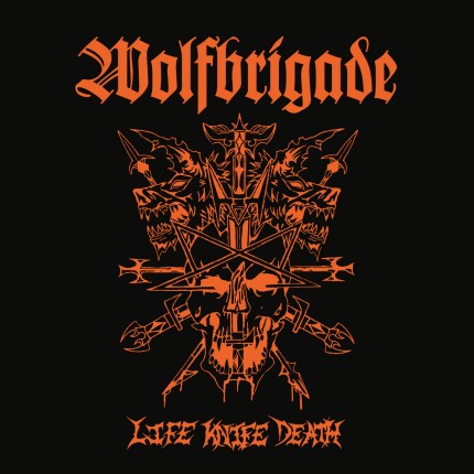 Wolfbrigade - Life Knife Death LP (Dark Grey Marbled Vinyl - ltd. 500)