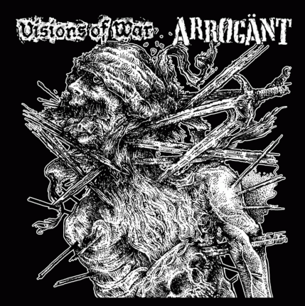 Visions Of War / Arrogänt - Split LP