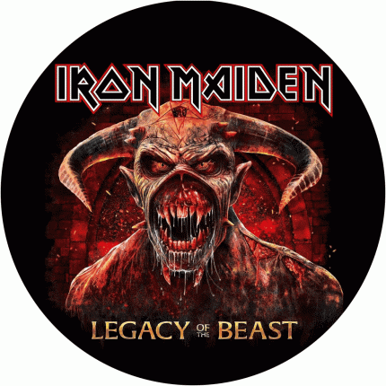 Iron Maiden - Button