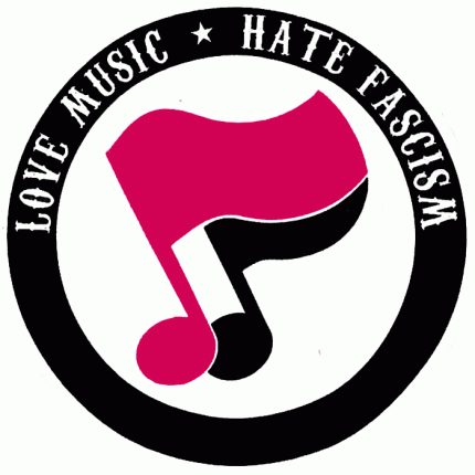 Love Music, Hate Fascism - Button
