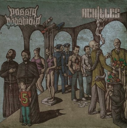 Passiv Dödshjälp / Achilles - Split LP