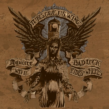 Aguirre / Bad Luck Rides On Wheels - Split LP + CD