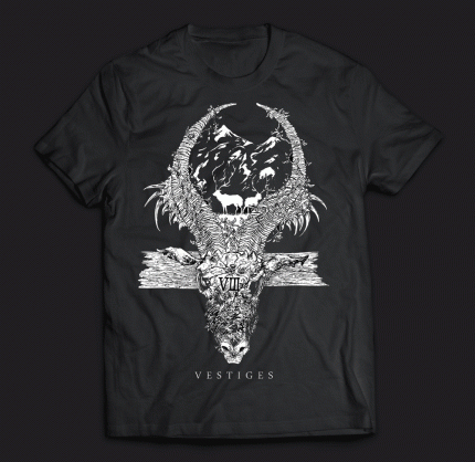 Vestiges - Goat Shirt (schwarze und graue Shirt)