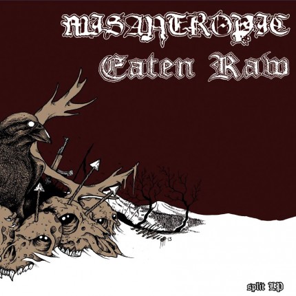 Misantropic / Eaten Raw - Split LP