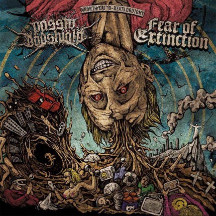 Passiv Dödshjälp / Fear Of Extinction - Split LP